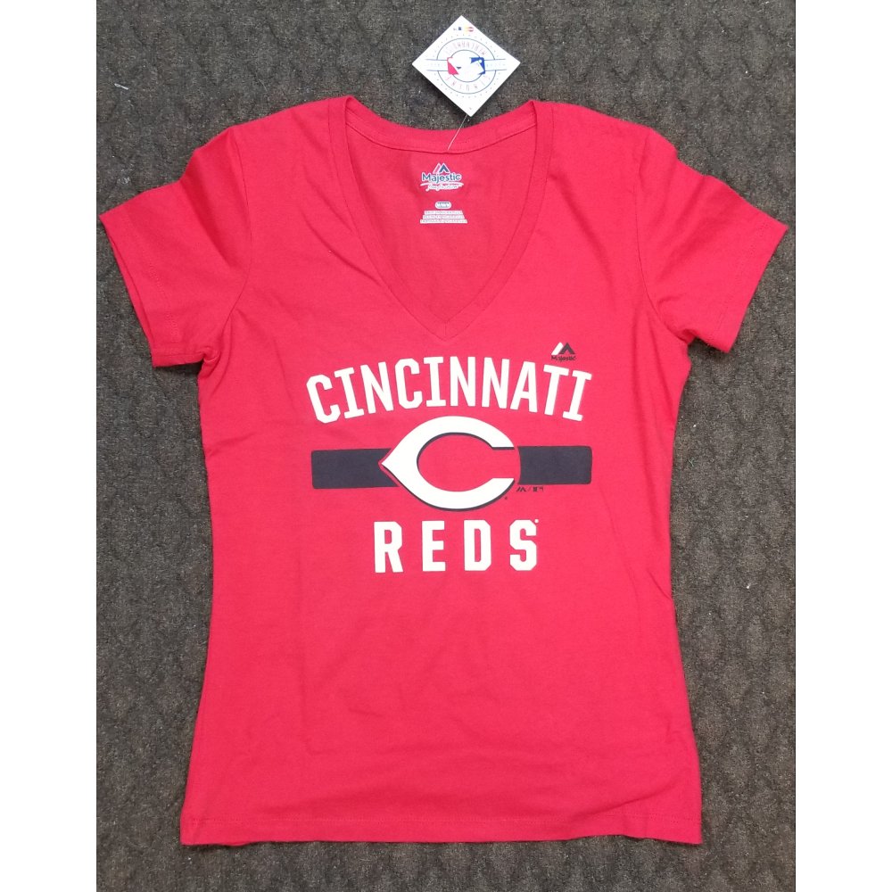 pink cincinnati reds shirt